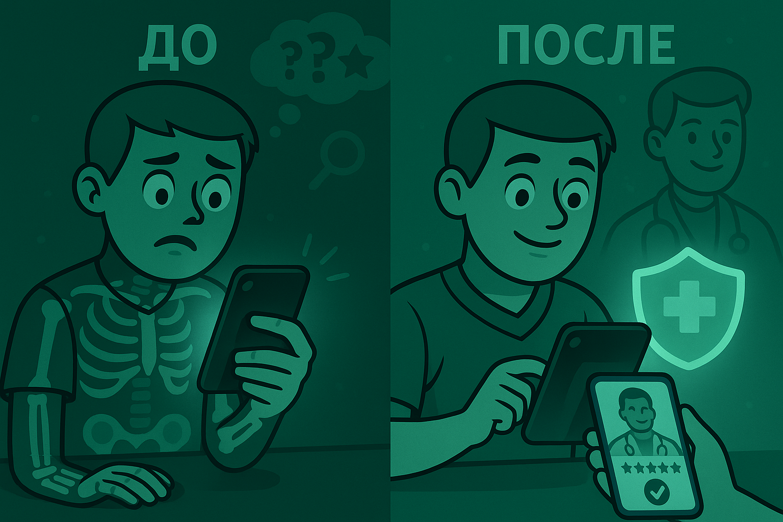 Анатомия доверия: как сайт, врачи и отзывы убеждают пациента записаться на прием